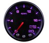 2-1/16" Pyrometer (EGT) Gauge Black Face / Black Bezel - image 2