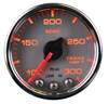 2-1/16" Transmission Temperature Gauge Silver Face / Chrome Bezel - image 1