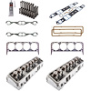 200 Series Aluminum Cylinder Head Kit Small Block Chevy Includes: - image 1