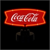 Coca-Cola Red And White Fish Tail Neon Sculpture - image 1
