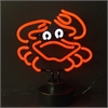Crab Neon Sculpture