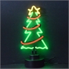 Christmas Tree With Garland Neon Sculpture - image 1