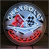 Corvette Flags Neon Sign With Backing - image 1