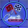 Corvette C2 Stingray Neon Sign with Backing - image 1