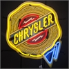 Chrysler Badge Neon Sign With Backing - image 1