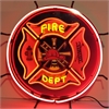Fire Department Neon Sign - image 1
