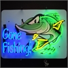 Gone Fishing Neon Sign - image 1