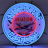 Smith-O-Lene Aviation Gasoline Neon Sign