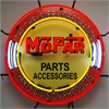 Mopar Circle With Backing Neon Sign - image 1