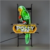 Shaped Polly Gas Neon Sign With Backing - image 1