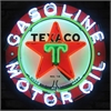 Texaco Gasoline Motor Oil Neon Sign - image 1