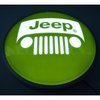 Backlit LED Lighted Round Sign Jeep Green - image 2