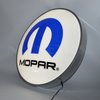 Backlit LED Lighted Round Sign Mopar Omega M - image 3