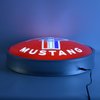 Backlit LED Lighted Round Sign Ford Mustang - image 3