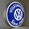 Backlit LED Lighted Round Sign Volkswagen Since 1949 - image 2