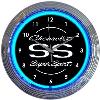 CHEVROLET SS NEON CLOCK - image 1