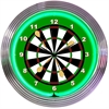 Darts Neon Clock - image 1
