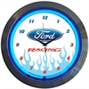Ford Racing Neon Clock - image 1