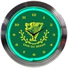 Irish St. Patrick Day Neon Clock - image 1