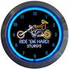 Motorcycle Sturgis Neon Clock - image 1