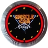 Muscle Car Garage Neon Clock - image 1