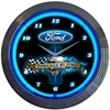 Powered By Ford Neon Clock - image 1