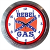 Rebel Gas Neon Clock - image 1