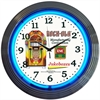 Rockola Juke Box Blue Neon Clock - image 1
