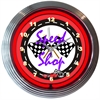 Speed Shop Neon Clock - image 1