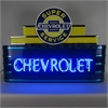 Art Deco Marquee Chevrolet Neon Sign - image 1