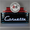 Art Deco Marquee Corvette Neon Sign - image 1