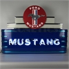 Art Deco Marquee Ford Mustang Neon Sign - image 1