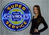 Super Chevrolet Service Big Neon Sign - image 1