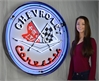 Chevrolet Corvette Flags Big Neon Sign - image 1