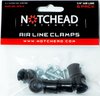 Air Line Clamps with Hardware - 1/4 (.250) in. Line - image 2