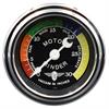 Wings-Series Vacuum/Fuel Economy Gauge, 2-1/16 in. Diameter, Mechanical - Black Facedial - image 1