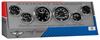 Deluxe-Series 6-Gauge Kit, Electrical/Mechanical - Black Facedial - image 1