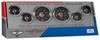 Power Series 6-Gauge Kit, Electrical - Burgundy Accent Ring - image 1