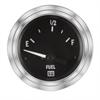 Deluxe-Series Fuel Level Gauge, 2-1/16 in. Diameter, Electrical - Black Facedial
