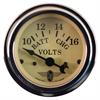 VOLTMETER WINGS BEIGE 12V - image 1