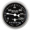 Wings-Series Speedometer Gauge, 3-3/8 in. Diameter, Electrical - White Facedial - image 1