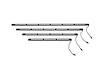 Luminix Light Bars Luminix EDGE High Power LED-50 Light Bar-48 LED-19 200LM-51.63x.75x1.5-Inches.