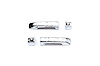 Chrome Door Handle Covers 2007-14 Toyota FJ Cruiser - image 1