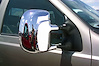 Chrome Mirror Covers 1999-07 Ford F-Series Super Duty - image 1