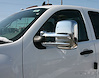 Chrome Mirror Covers 2003-15 Chevy Silverado/GMC Sierra - image 1