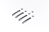 Chrome Door Handle Covers 2010-13 KIA Forte - image 1