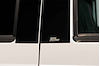 Black Platinum Pillar Posts Nissan Titan XD Crew Cab-4 Pcs - image 1