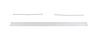 Rocker Panels Ford F150-Stainless Steel-Upper & Lower Tailgate Accent-3 pcs. - image 1