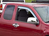 Element In-Channel Chrome Window Visors 2004-2011 Colorado/Canyon - image 1