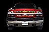Flaming Inferno Grille w/ 4-Color Painted Flame 2003-05 Chevy Silverado Light Duty - image 1